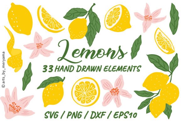 33 Lemon Citrus Tropical Fruit Bundle