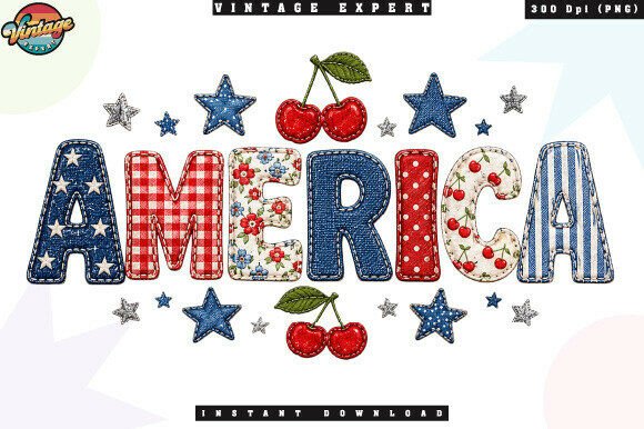 America Patriotic Cherry Coquette PNG: A Creator’s Guide to Quality and Usage