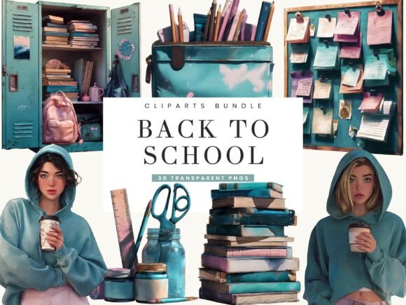 Back to School Clipart Bundle Guide