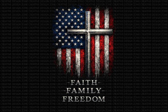 Faith Family Freedom PNG: Expressing Values Through Digital Design