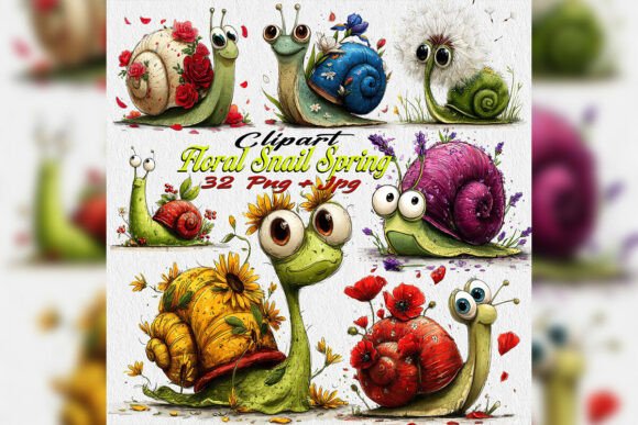 Floral Snail PNG Clipart Spring Garden: A Practical Guide for Designers and Crafters