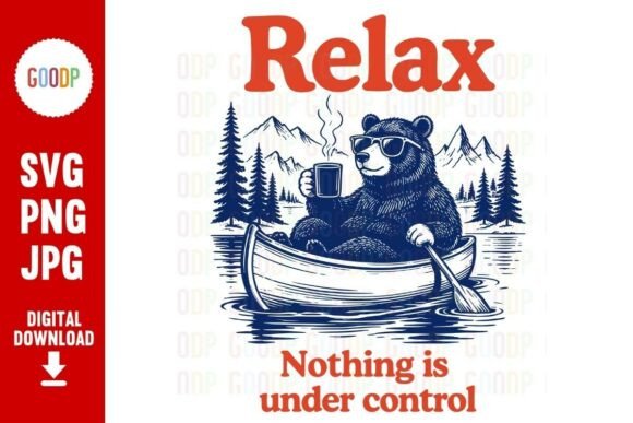 Relax Bear Canoe SVG: A Practical Guide to Using Humorous Outdoor Designs in DIY Crafts