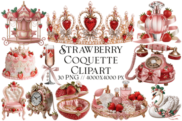 Strawberry Coquette Clipart: A Practical Guide to High-Quality Feminine Design Assets